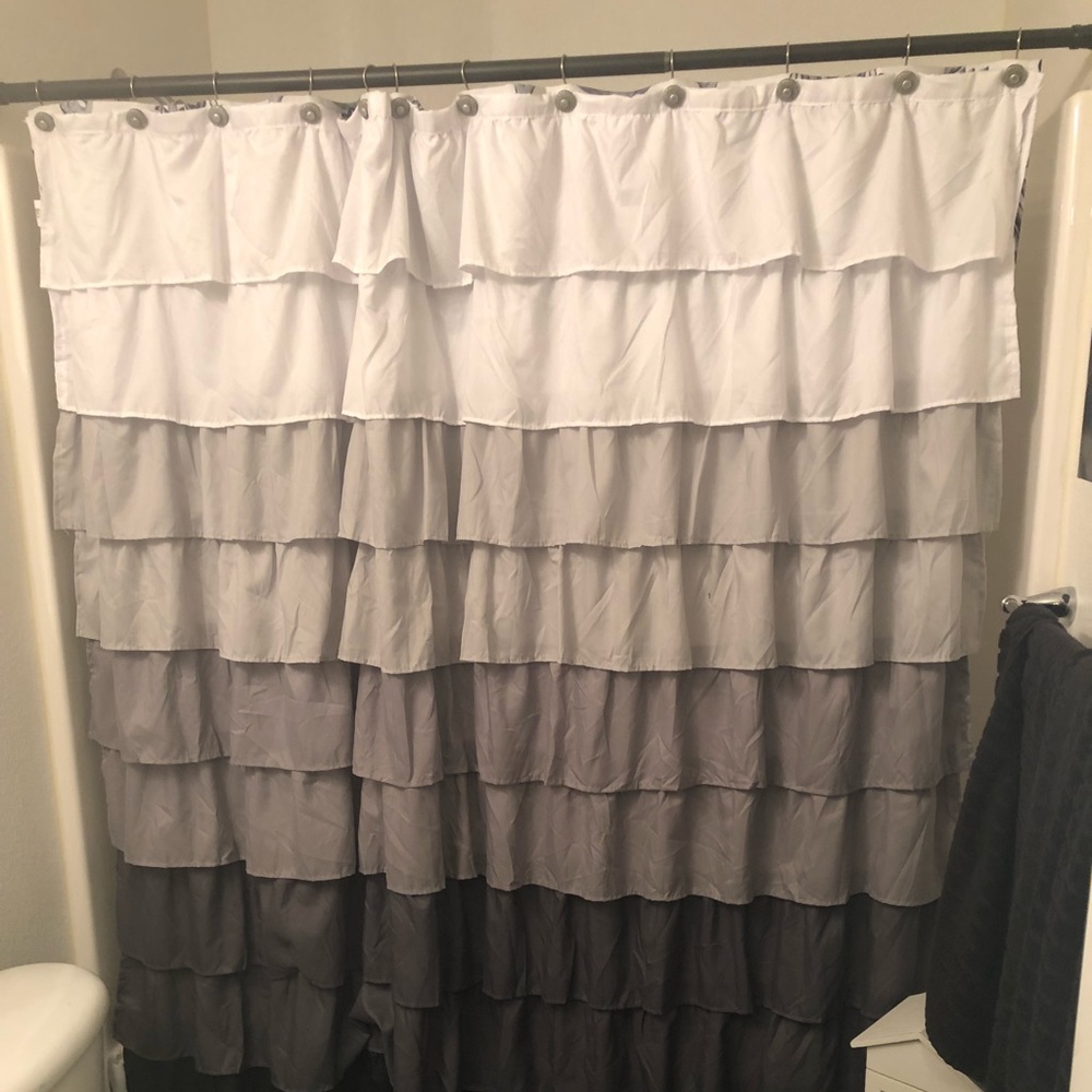 50 shades of grey shower curtain